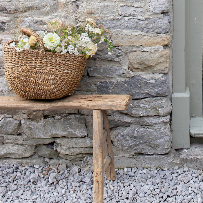 Rustic Reclaimed Wooden Bench