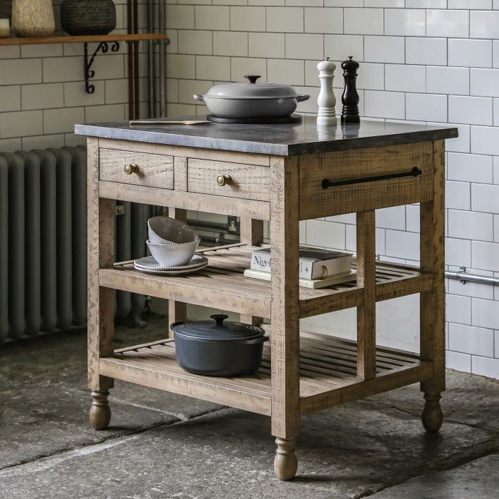 Rustic Kitchen Island