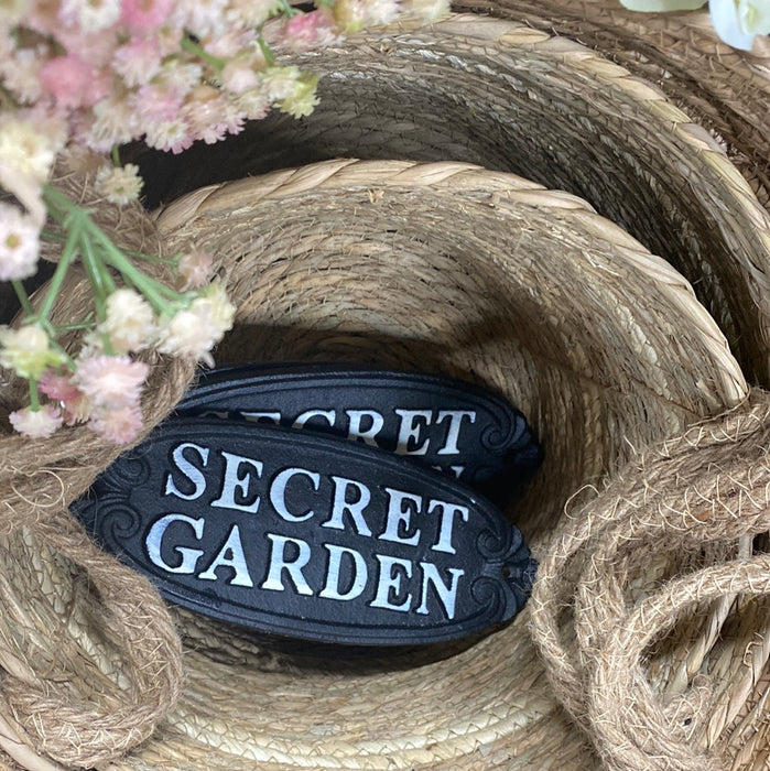 Secret Garden Wall Plaque