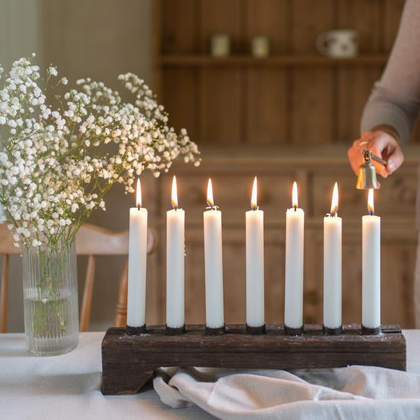 Reclaimed Wood Dinner Candle Tray