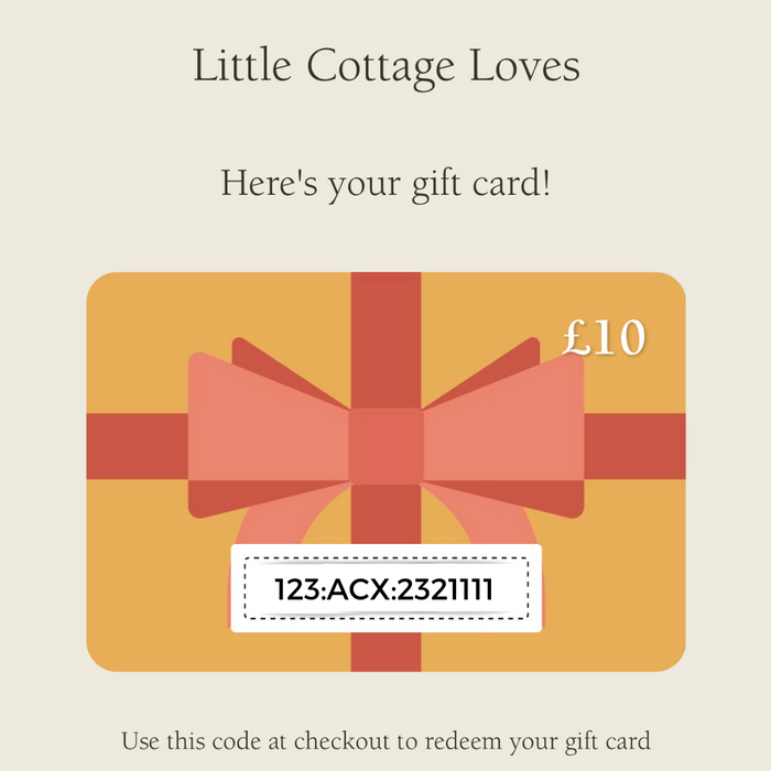 Little Cottage Loves Digital Gift Card