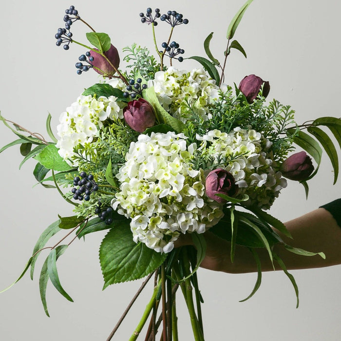 Artificial Hydrangea - Lace Cap