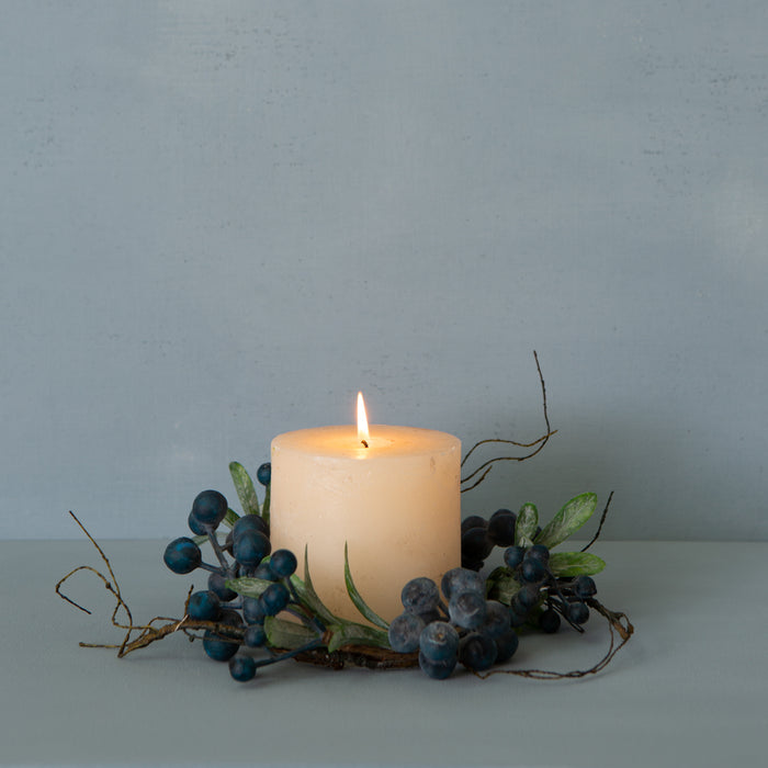 Wild Blueberry Candle Ring