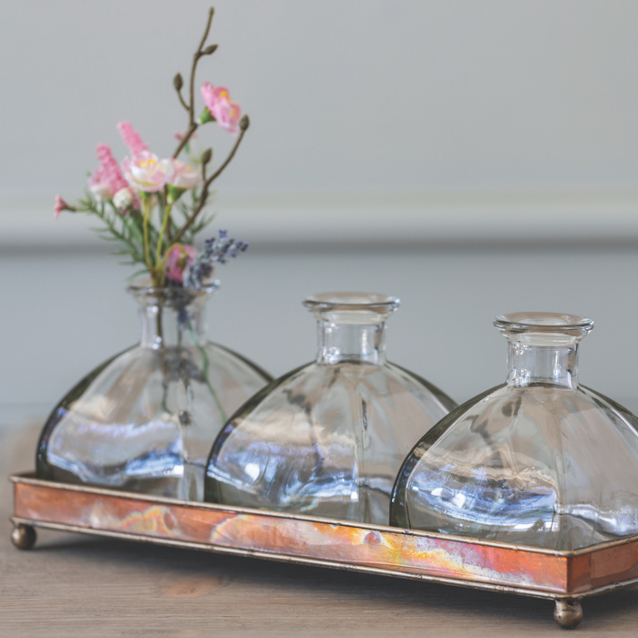 Darcy Three Bottle Bud Tray