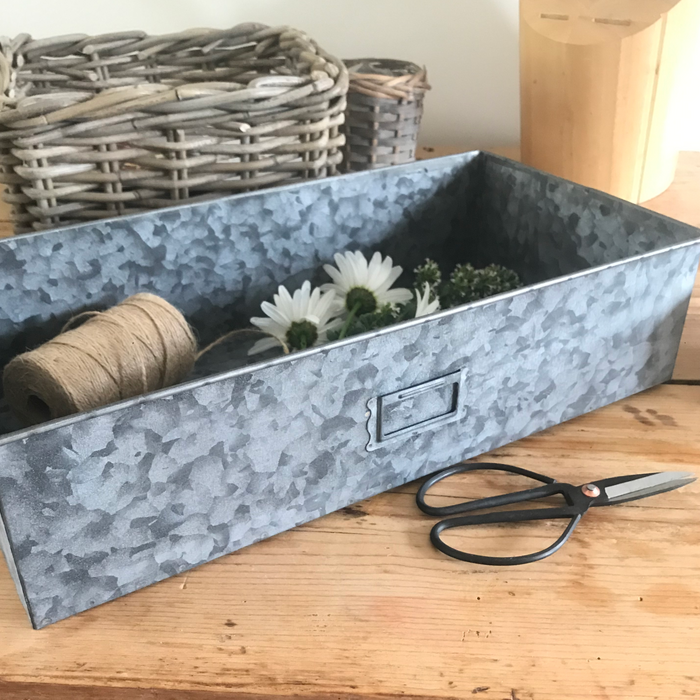 Zinc Storage Tray