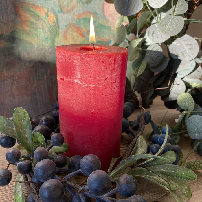 Wild Blueberry Candle Ring